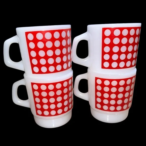 TERMOCRISA MILK GLASS MUGS - Picture 2 of 7